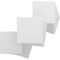 Ekena Millwork 11 3/4W x 11 3/4H x 1T PVC Hobby Boards, Unfinished, 25PK HBP12X12X100DUN - alternate 1